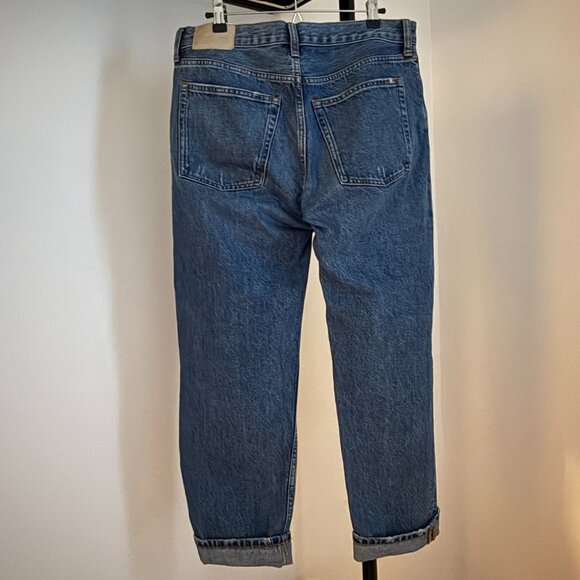 Everlane The Rigid Slouch Jean, Washed Indigo, Size 27 - Picture 3 of 8